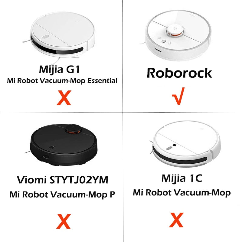 Dust Hepa Filter Mop Cloth For Xiaomi 1s/Roborock S5 Max S6 MaxV S50 S51 MI Robot Vacuum Cleaner Replacement Parts