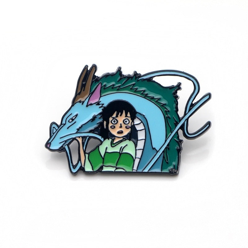 DZ381 Anime Movie Enamel Pins Custom Brooches Lapel Badge Backpack Decoration Hats Jewelry For Kids Friends Birthday Gifts