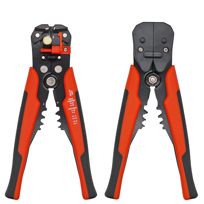 HS-D1 HSC8 6-4 Crimper Cable Cutter Automatic Wire Stripper Multifunctional Stripping hand Tools Crimping Pliers Terminal