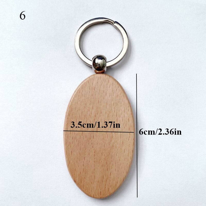 1pc Creative Lightweight Slim Design Wooden Mobile Phone Stand Holder Stand Pendant Keychain