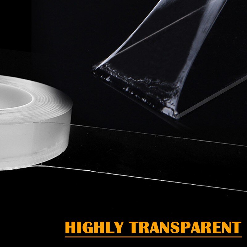 Mildew Nano Tape Kitchen Sink Waterproof Transparent Tape Bathroom Toilet Crevice Strip Self-Adhesive Pool Water Seal Tapes