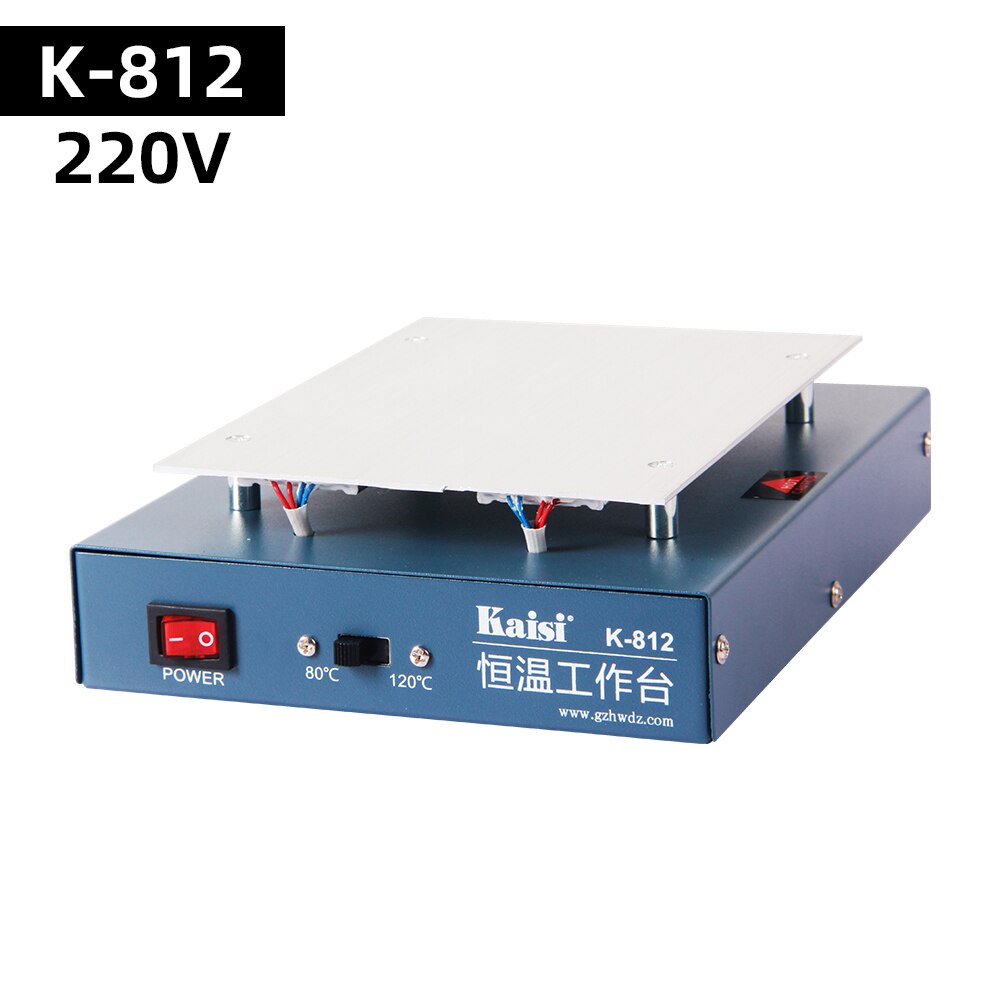 Kaisi LCD Screen Separator Heating Platform 110/220V Glass Removal Smooth Plate Phone Repair Machine Plate Station