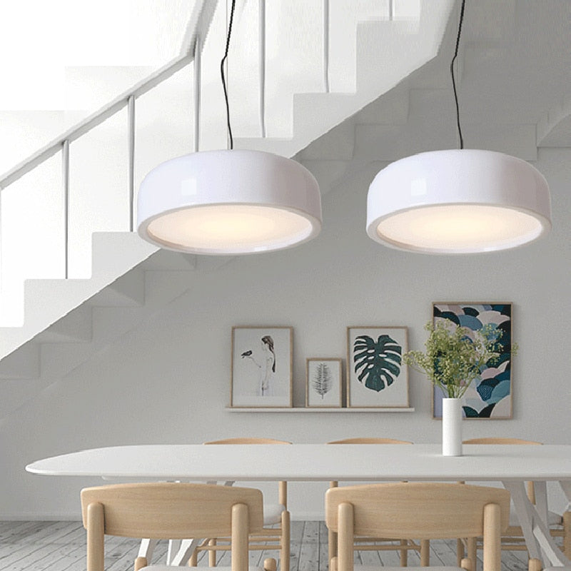 Nordic Modern hanging ceiling lamps Lustre E27 pendant lights for restaurant dining table sitting room study Bar