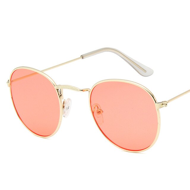 DYTYMJ Small Round Sunglasses Women Brand Designer Retro Glasses Women Mirror Eyeglasses Women/Men Vintage Oculos De Sol Gafas