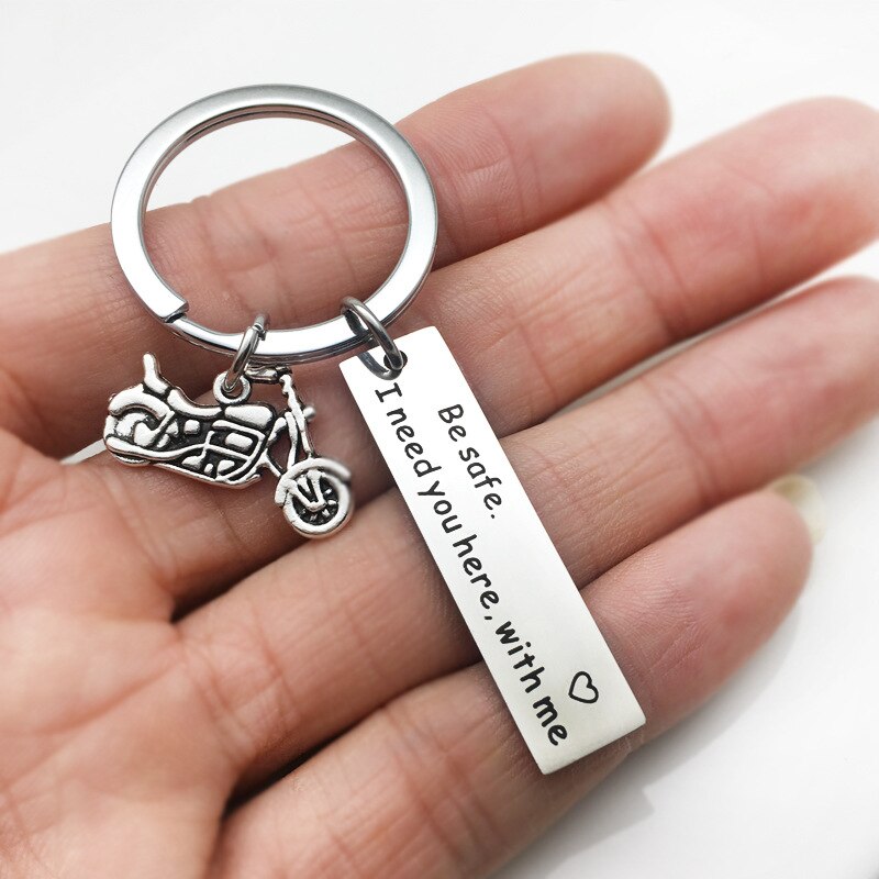 Valentines Day Gift Drive Safe I Need You Here with Me Keychain Girl for Boyfriends Gift Present Personalized Gifts Party Favors