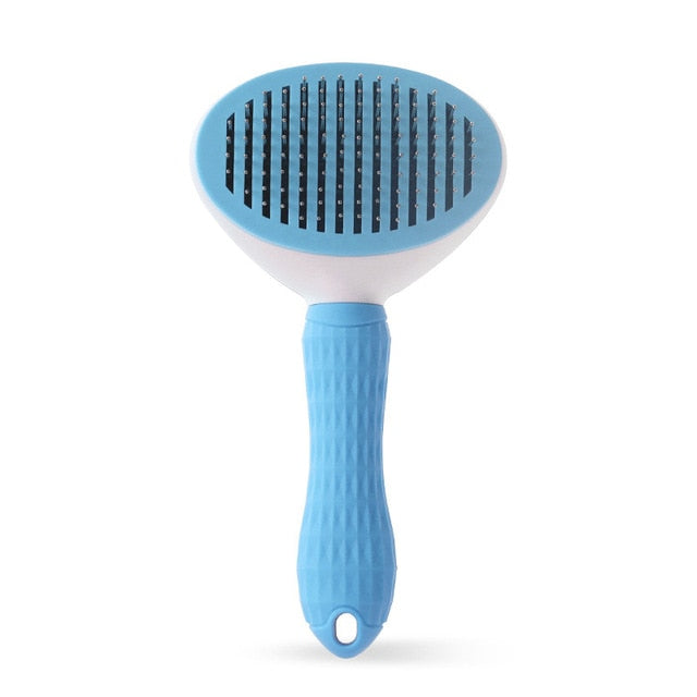 UNTIOR Pet Comb Brush Removal Comb Grooming Cats Comb Pet Products Cat Flea Comb for Dogs Grooming Toll Automatic Cleaning Brush