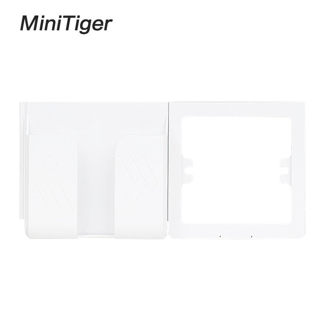 Minitiger Grey Wall Socket Phone Holder Smartphone Accessories Stand Support For Mobile Phone One / Two Phone Holder