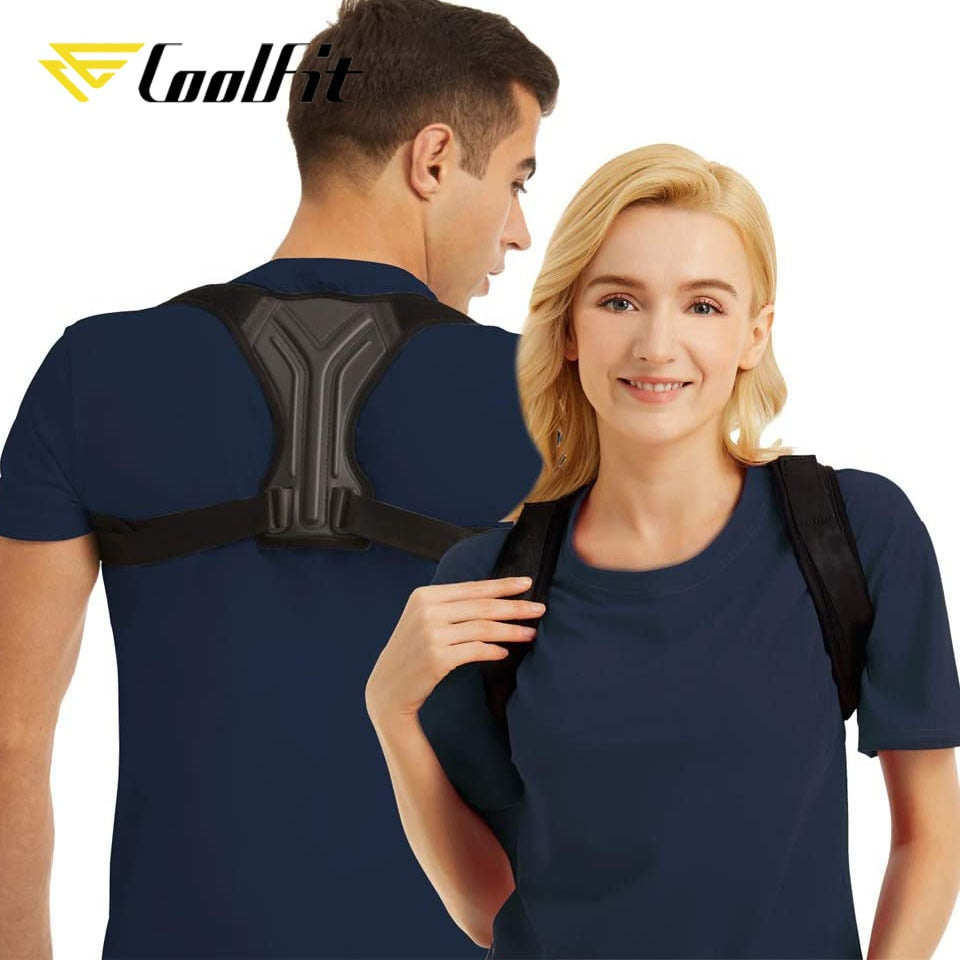 CoolFit Back Posture Corrector Corset Clavicle Spine Posture Correction Back Support Belt Comfortable Soft Strip Corrector