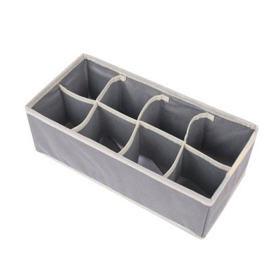 Simple Houseware Different Pieces Closet Underwear Organizer Drawer Divider Set in Gray, Beige or Pink.