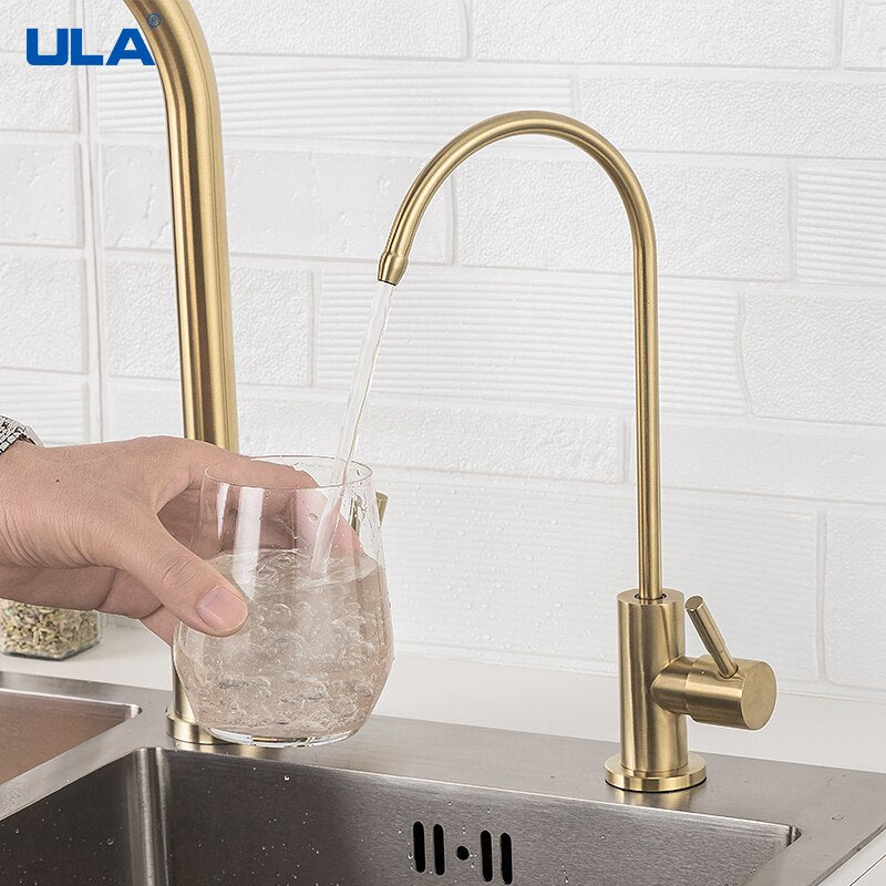 ULA kitchen faucet with tap drinking water Purifier Kitchen Faucet Set Stainless Steel Kitchen Mixer Sink Tap( Hoses Not include