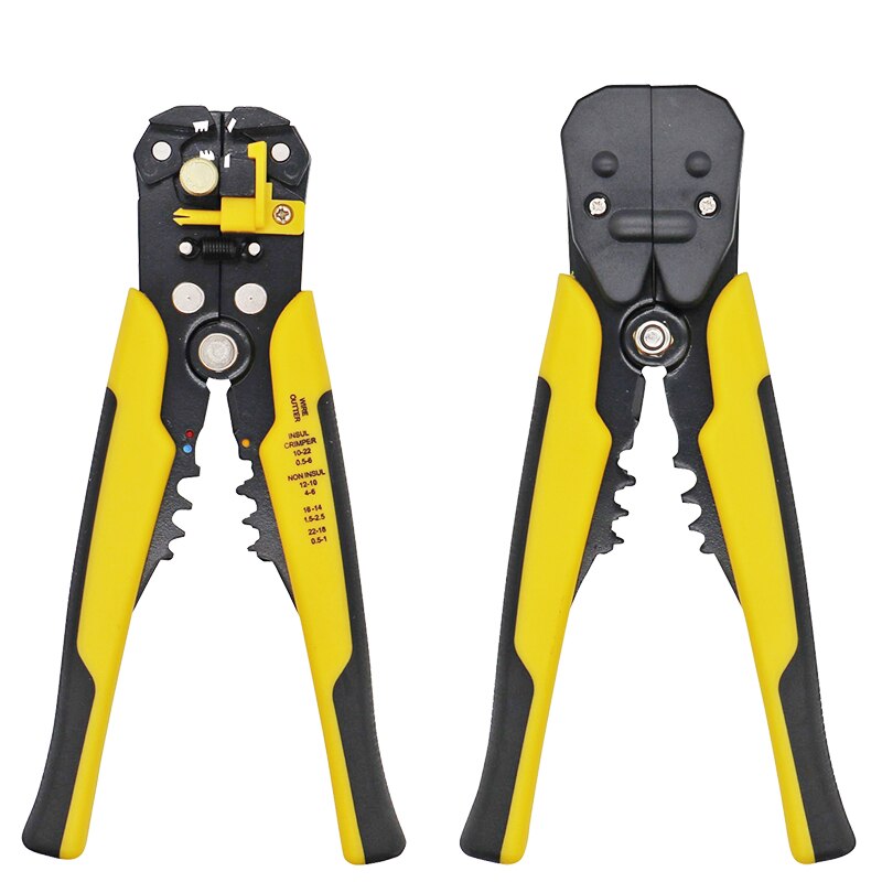 HS-D1 HSC8 6-4 Crimper Cable Cutter Automatic Wire Stripper Multifunctional Stripping hand Tools Crimping Pliers Terminal