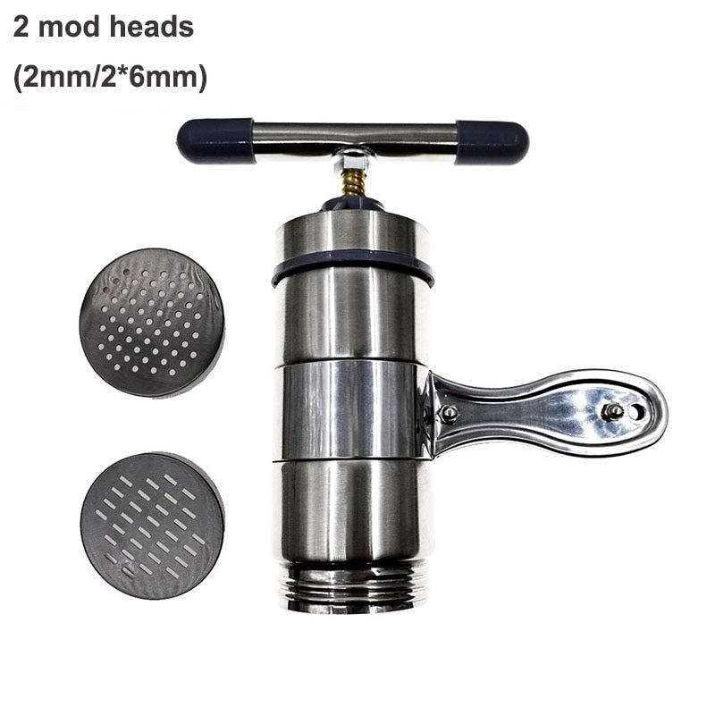 Manual Stainless Steel Noodle Maker Press Pasta Machine Crank Cutter Fruits Juicer Cookware Making Spaghetti Kitchen Tools