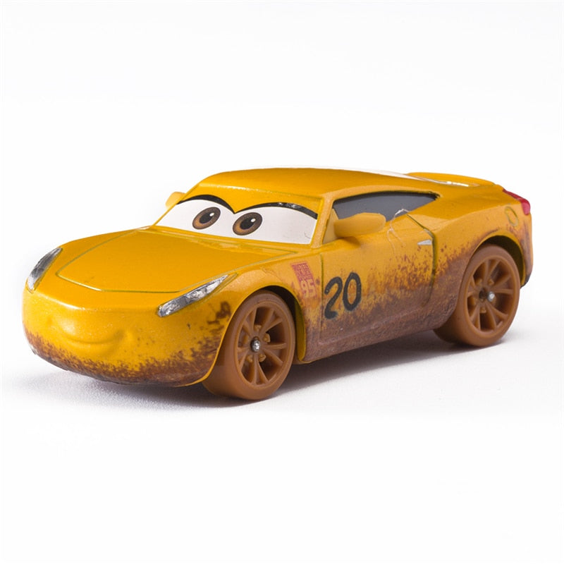 Disney Pixar Cars 2 3 toys Lightning McQueen Matt Jackson Storm Ramirez 1:55 Alloy Pixar Car Metal Die Casting Car Kid Toy Gift