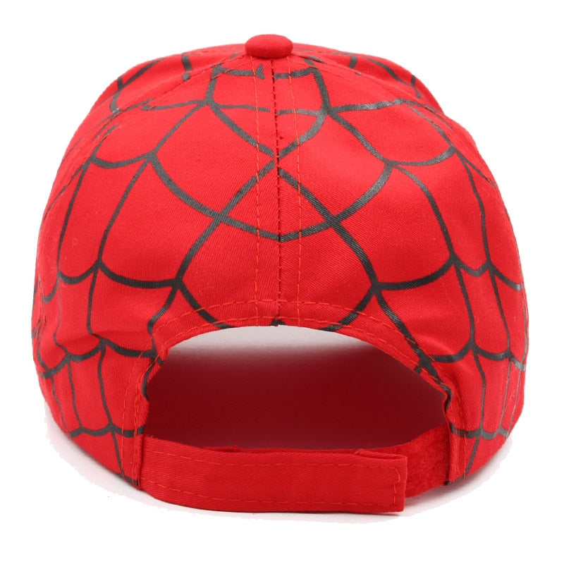 Anime Spider Kids Cap Cartoon baby Embroidery Man Cotton Children's Baseball Caps for Boy Girl Hip Hop Hat Snapback summer cap