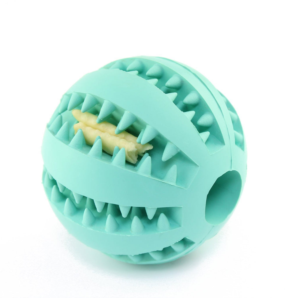 Pet Dog Toys Interactive Extra-tough Teeth Rubber Balls Dog Stuff Puppy Chew Toys For Dog Tooth Clean Ball Funny Pet Products