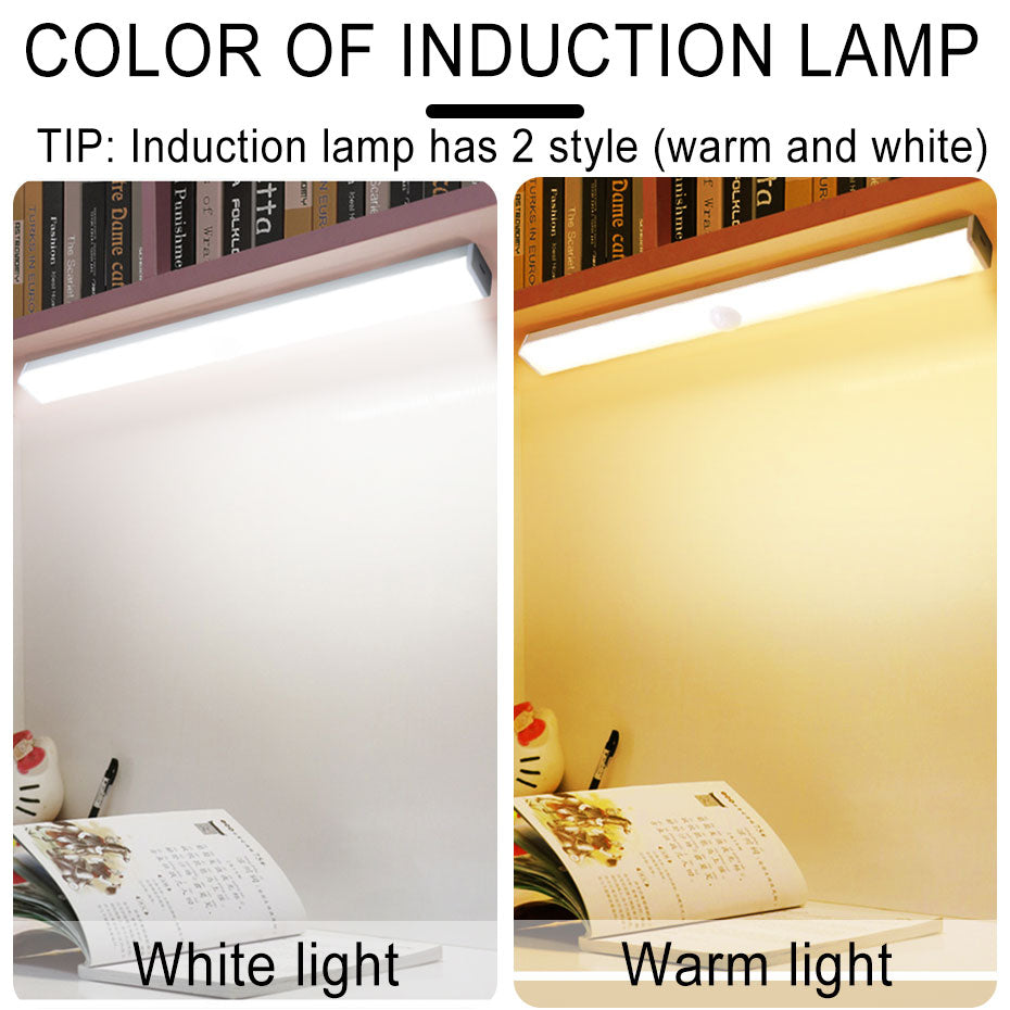 6/10/30/60 LED PIR Motion Sensor Night Light Dimmable Closet Lights LED Under Cabinet Light for Cupboard Wardrobe Stairs Kitchen