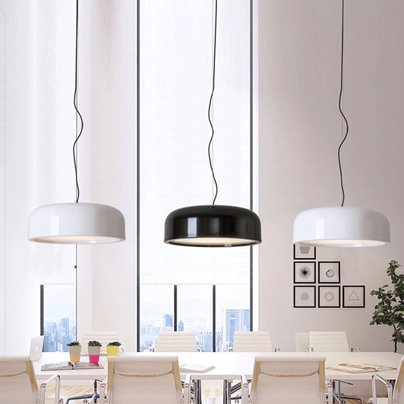 Nordic Modern hanging ceiling lamps Lustre E27 pendant lights for restaurant dining table sitting room study Bar