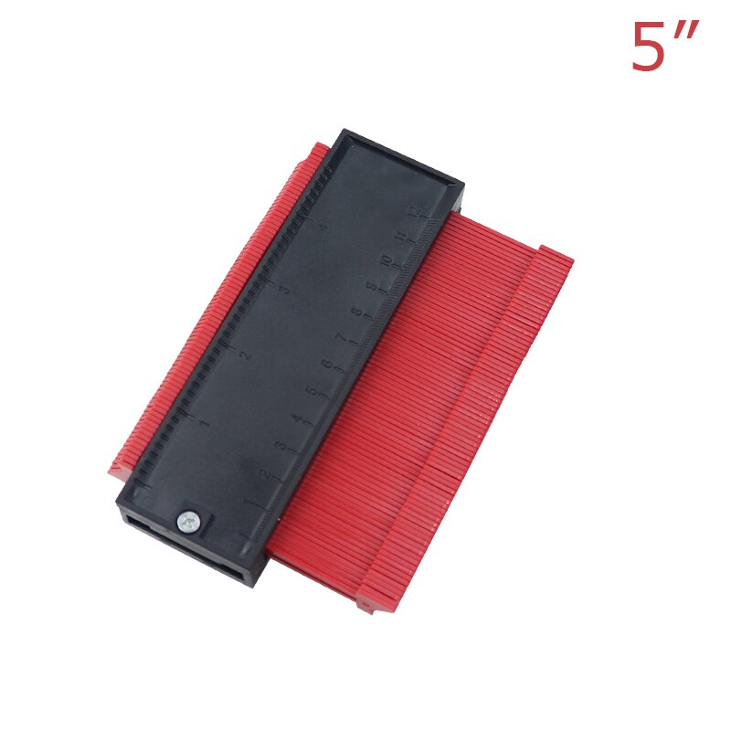 5/10/20'' Plastic Contour Gauge Profile Copy Gauge Marking Ruler For Auto Shape Duplicator Tiling Laminate Tiles Measuring Tools