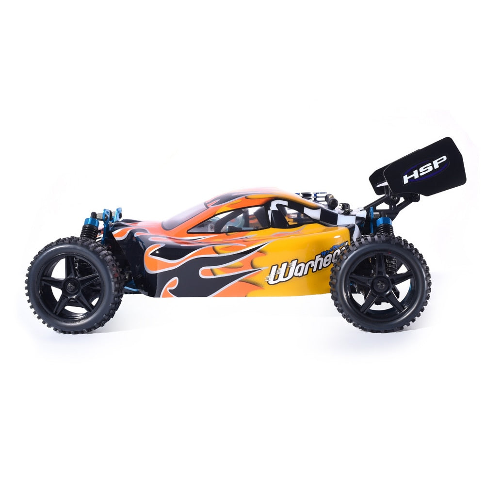 HSP RC Car 1:10 Scale 4wd Two Speed Off Road Buggy Nitro Gas Power Remote Control Car 94106 Warhead High Speed Hobby Toys