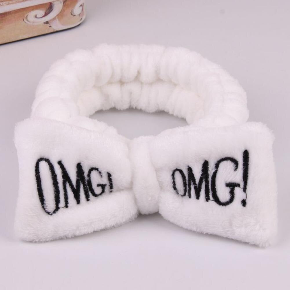 2021 New Arrival Women Head Wrap Soft Coral Fleece Makeup Headband Washing Face Turban OMG Bow Fashion Hairband Hair Accessories