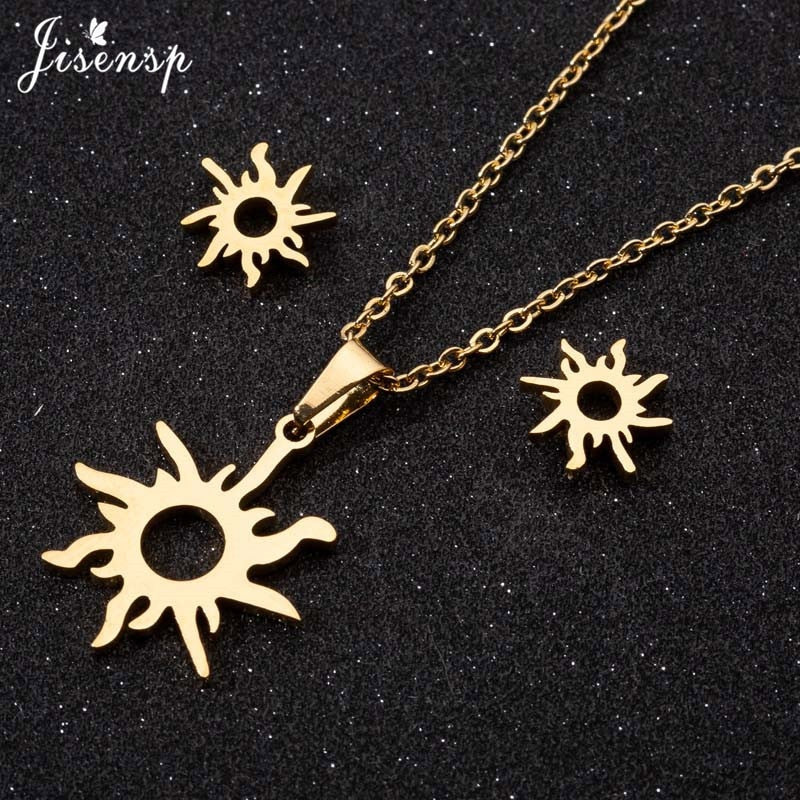 Jisensp Volleyball Jewelry Necklace for Women Men Stainless Steel Chain Necklaces Pendants Sports Fan Necklace Best Gift