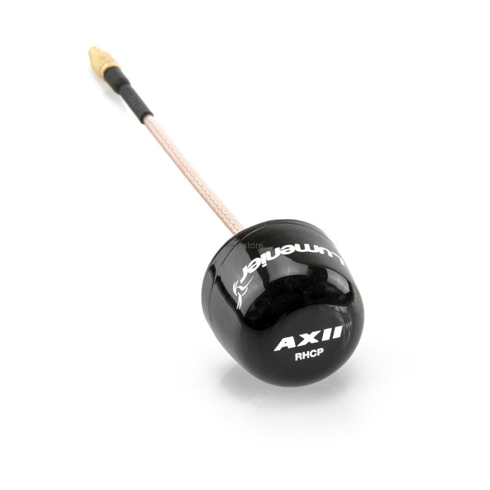 Lumenier AXII 2 5.8GHz 2.2dBi Gain RHCP FPV Antenna MMCX /U.FL/SMA Straight/Right-Angle Long Range Antenna RC Racing Drone Diy