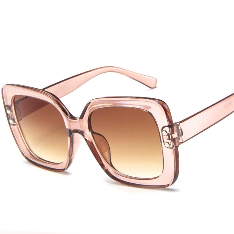 RBROVO Square Retro Sunglasses Women 2023 Luxury Sun Glasses Women/Men Oversized Sunglasses Women Vintage Oculos De Sol Feminino