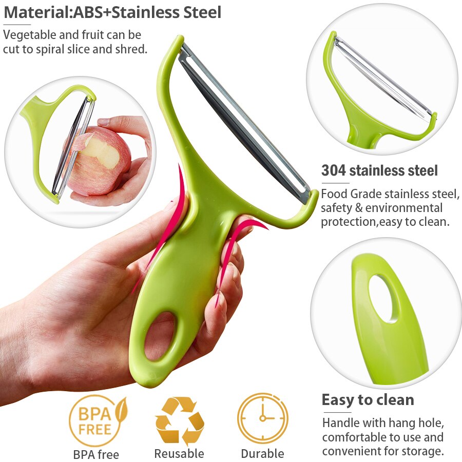 Vegetable Cutter Cabbage Slicer Vegetables Graters Cabbage shredder Fruit Peeler Knife Potato Zesters Cutter Kitchen Gadgets