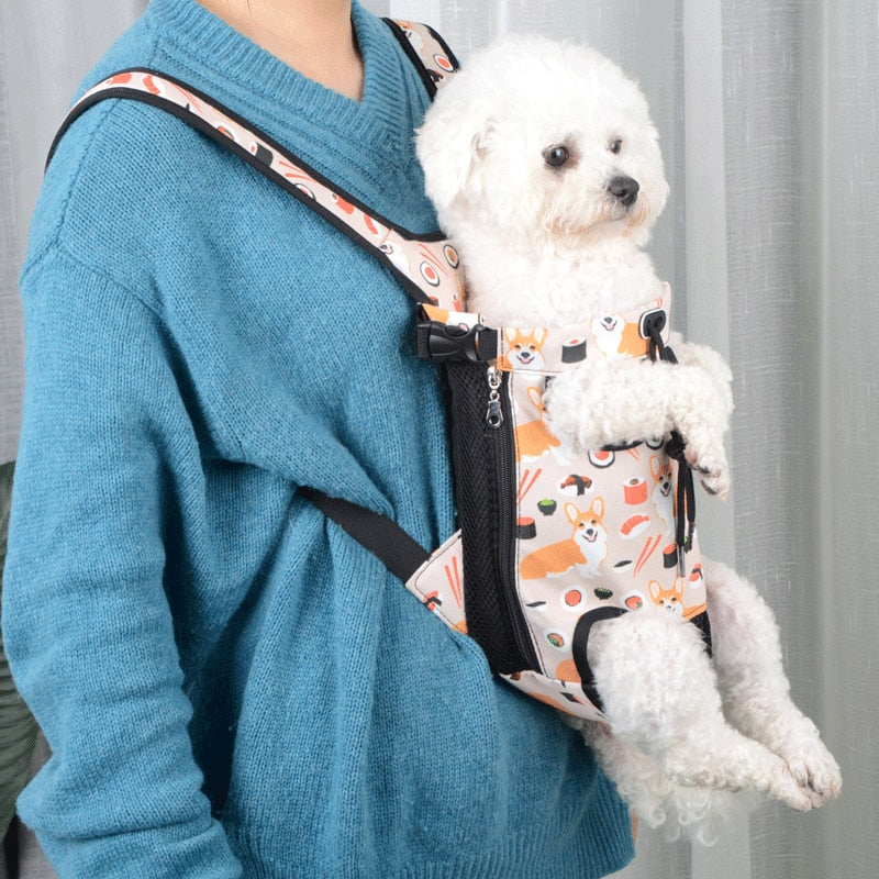 High Quality Pet Carrier Backpack Folding Dog Cat Bag Canvas Denim Bag For Small Dog Cat Carrier Fashion Harnes De Perro Mochila