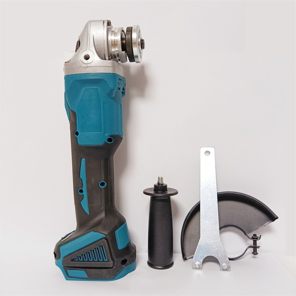 For Makita 18V Battery 100 / 125mm Brushless Cordless Angle Grinder Impact Variable 2 Speed Cutting Grinder Machine Power Tools