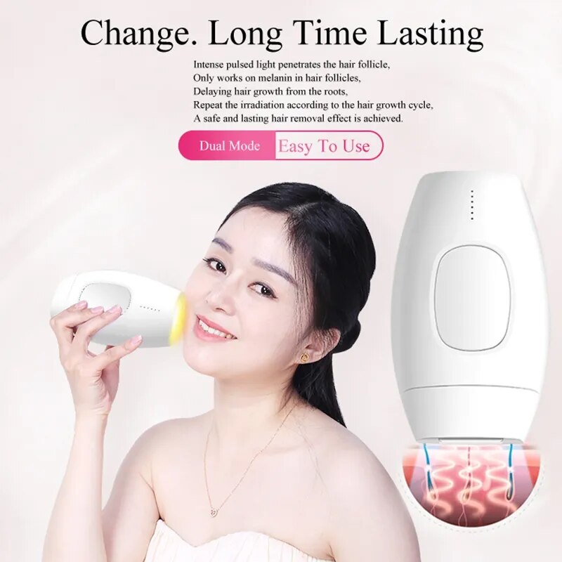 IPL hair removal laser epilator women photo facial hair remover body epilator laser threading machine leg depilation device