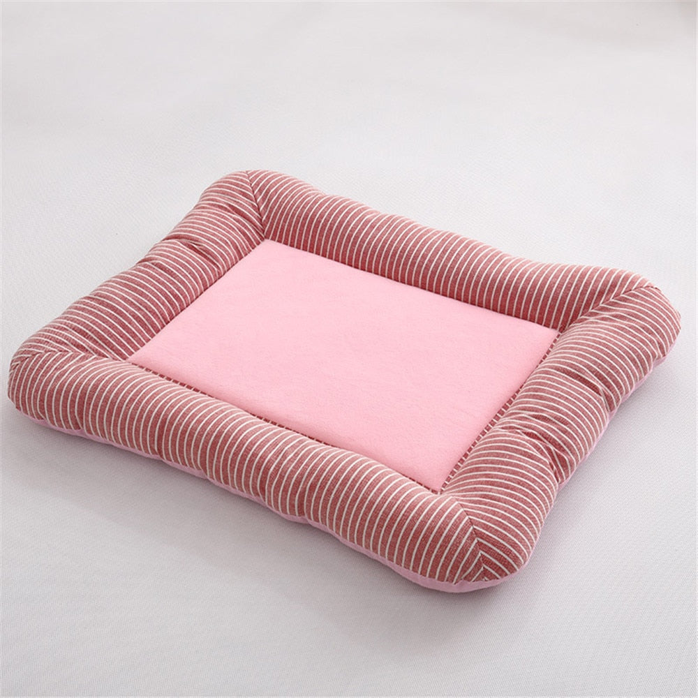 Cooling Pet Bed For Dogs house dog beds for large dogs Pets Products For Puppies dog bed mat Cool Breathable Cat sofa supplies