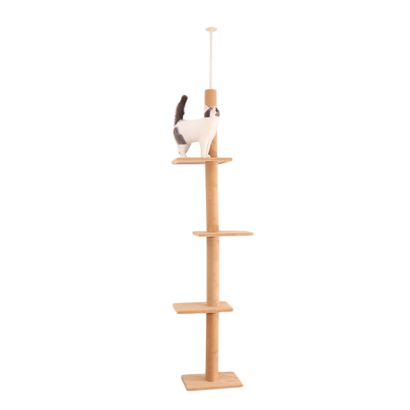 Fast Delivery Large Cat Tree Tower Condo cat scratcher Post Pet Kitty Play House with Hammock Perches Platform rascador gato