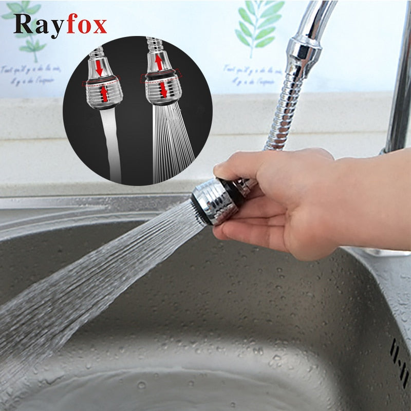 2 Styles Kitchen Home Gadget Water Saving Device Rotate High Pressure Faucet Nozzle Creative Kitchen Accessories Supplies Goods