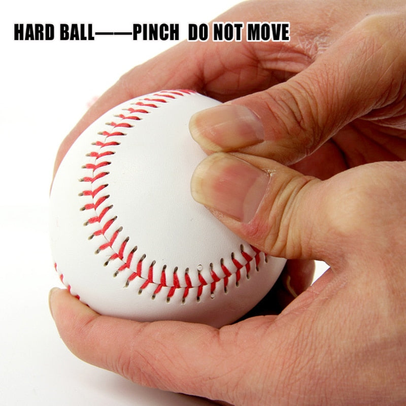 Baseball No. 9 Softball Hardball Training Handmade Balls Fitness Products White Safety Kid Baseballs Men's Practice Team Game