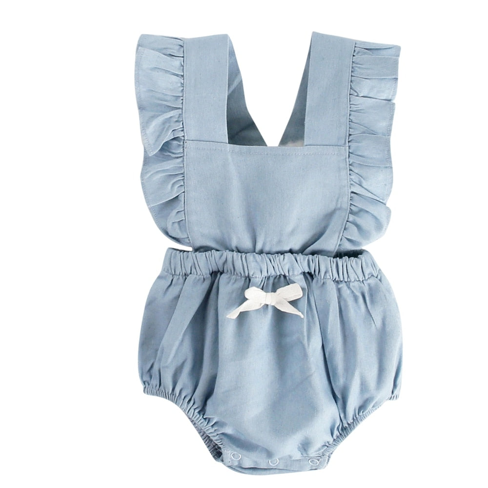 Baby Girls Bodysuits Cotton Baby Princess Girl Clothing for Newborn Cute Summer Baby Bodysuit.