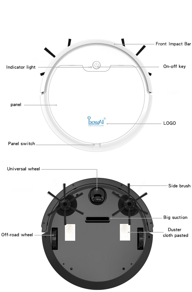 Robot Vacuum Cleaner Smart Remote Control APP Wireless Cleaning Machine Sweeping Floor Mop Dry and Wet For Home Vacuum cleaner