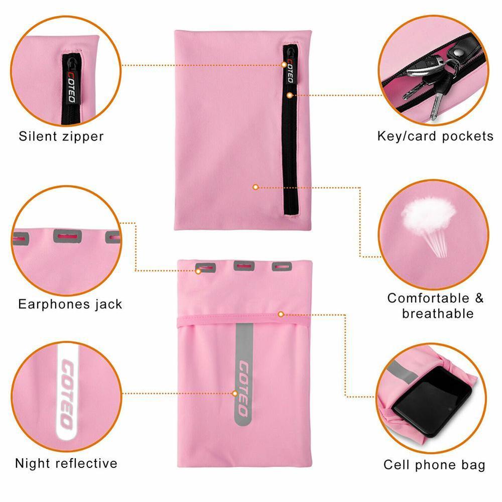 Running Mobile Phone Arm Bag Sport Phone Armband Bag Cover Jogging Holder Running Waterproof Case For iPhone Samsung