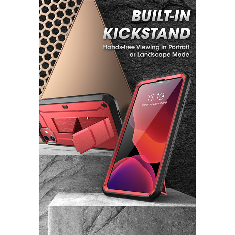 SUPCASE For iPhone 11 Case 6.1&quot; (2019 Release) UB Pro Full-Body Rugged Holster Cover with Built-in Screen Protector &amp; Kickstand