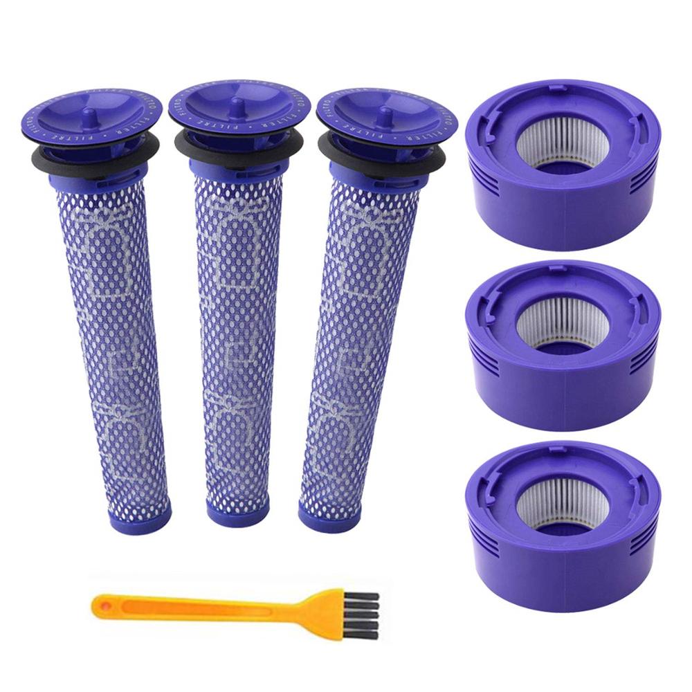 Pre-Filters HEPA Post-Filters Replacements Compatible Dyson V8 and V7 Cordless Vacuum Cleaners