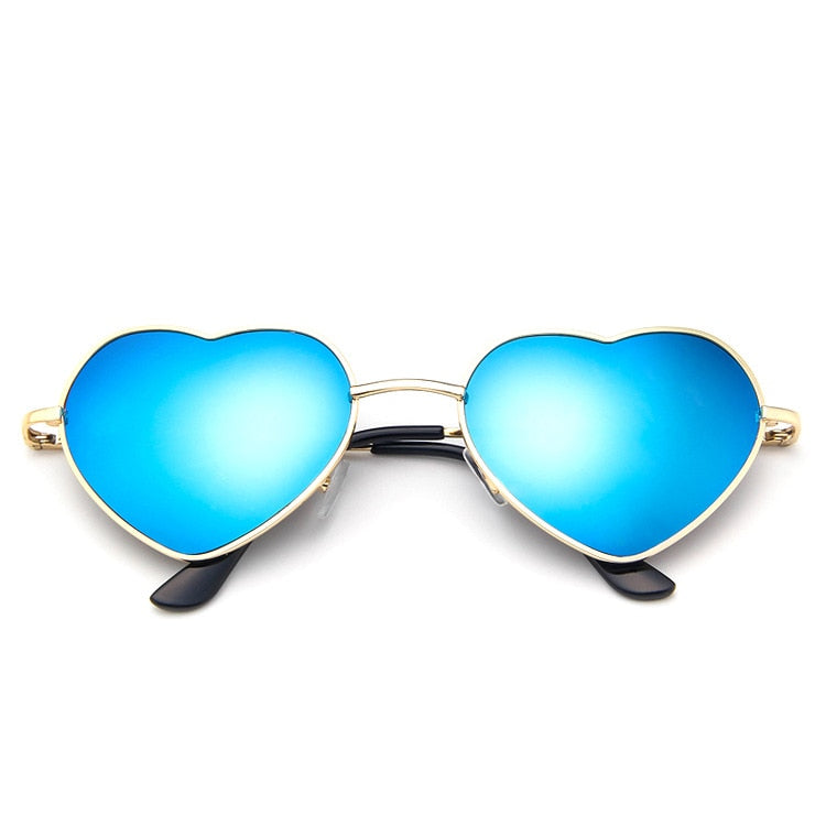 LeonLion 2023 Heart Sunglasses Women Retro Sunglasses Women Luxury Brand Sun Glasses Women Mirror Vintage Oculos De Sol Feminino