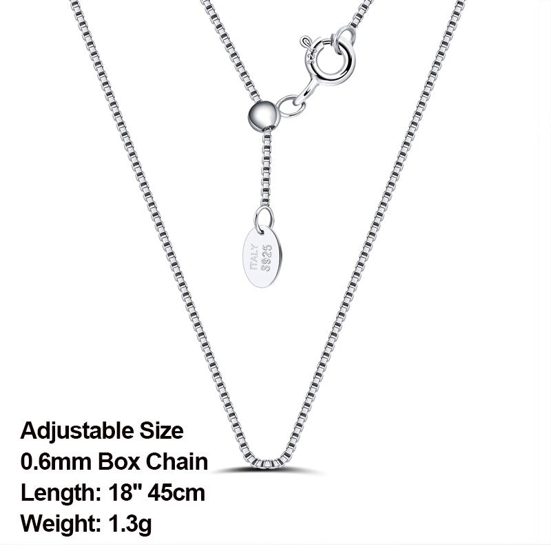 ORSA JEWELS Italian 925 Sterling Silver Side Chain Necklace with 2.0mm Ball Bead Sterling Silver Necklaces Chains Jewelry SC22