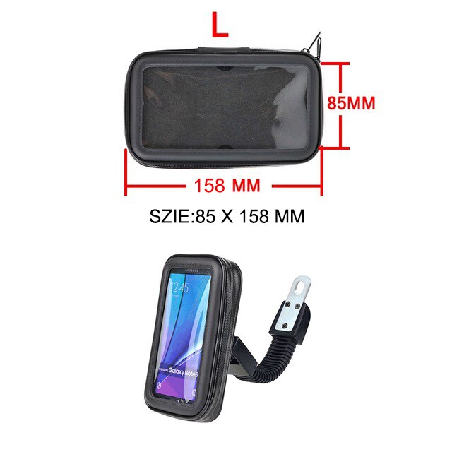 Bicycle Motorcycle Phone Holder Waterproof Case Bike Phone Bag for iPhone Xs 11 Samsung s8 s9 Mobile Stand Support Scooter Cover