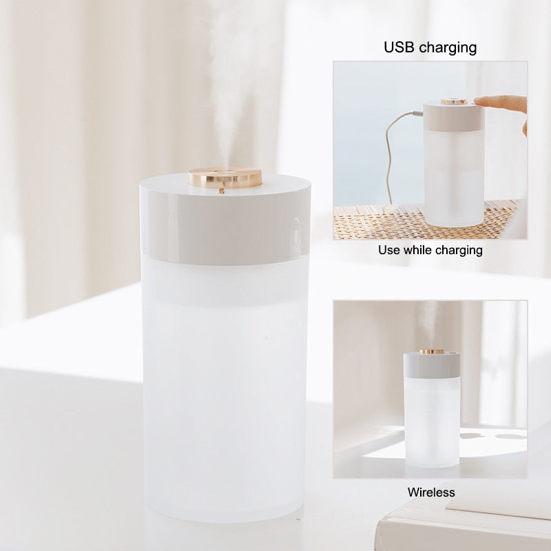 Mini ultrasoni Electric Air Humidifier Diffuse 350ML Usb Diffuser Therapy Purifier Humidificador Mist Make Portable