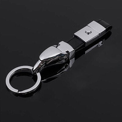 Honest Luxury Key Chain Men Women Car Keychain For Key Ring Holder Jewelry Genuine Leather Rope  Bag Pendant Fathers Day Gift