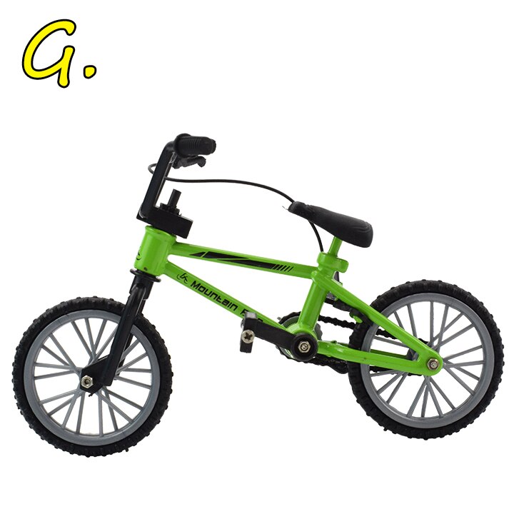 1 PCS Finger bmx Bike Toys for Boys Mini Bike With Brake Rope Alloy bmx Functional Mountain Bicycle Model Toys for Children Gift