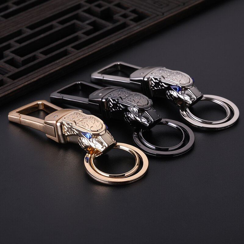 Honest Luxury Key Chain Men Women Car Keychain For Key Ring Holder Jewelry Genuine Leather Rope  Bag Pendant Fathers Day Gift