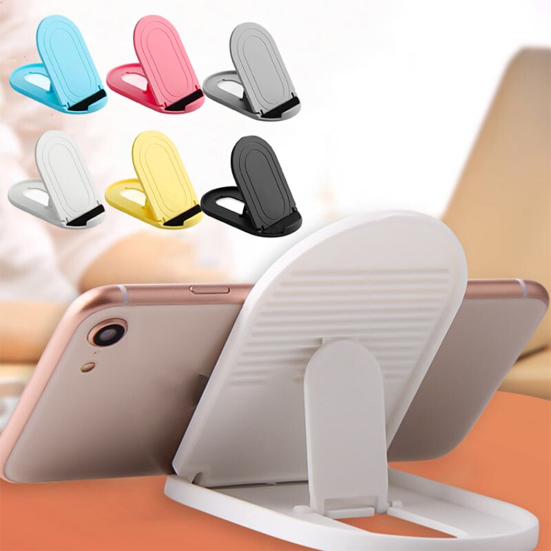 Universal Foldable Desk Phone Holder Mount Stand for Samsung S20 Plus Ultra Note 10 IPhone 11 Mobile Phone Tablet Desktop Holder