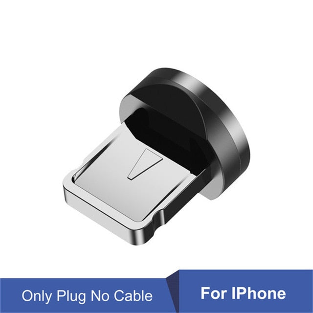 USLION 540 Degree Roating Magnetic Cable Micro USB Type C Phone Cable For iPhone11 Pro XS Max Samsung Xiaomi USB Cord Wire Cable