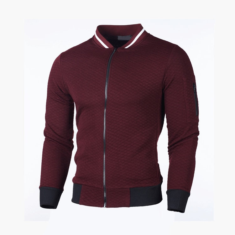 Mrmt 2023 Gloednieuwe Heren Geruite Sweatshirts Rits Heren Sweatshirts Opstaande Kraag Voor Heren Casual Man Sweatshirt Kleding Met Rits